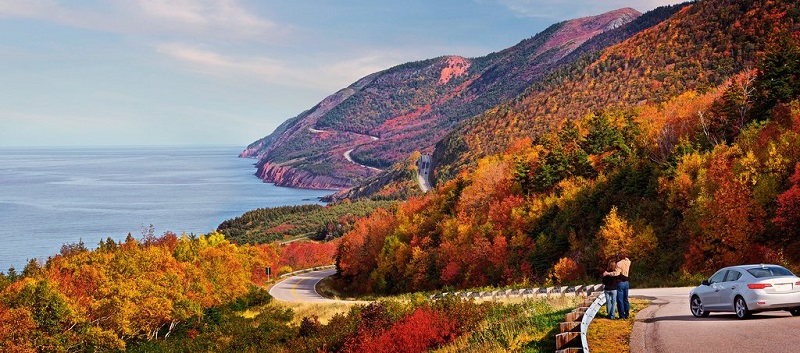 Cung đường Cabot Trail. Nova Scotia, Canada
