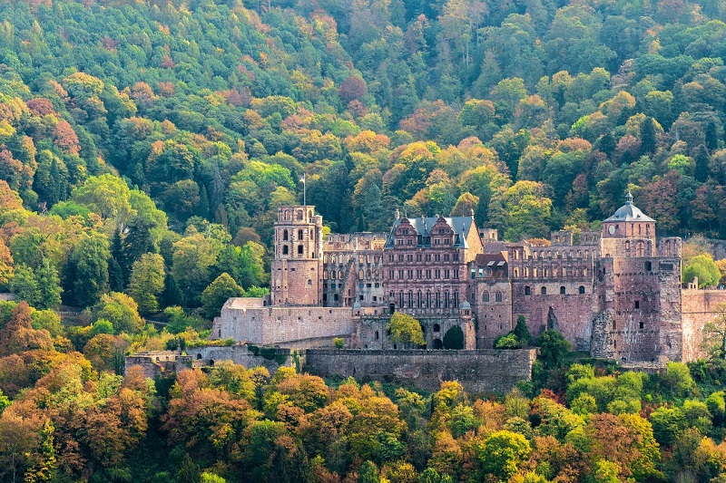 lâu đài Heidelberg 