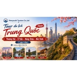 Tour du lịch Trung Quốc 7N6Đ: Thượng Hải – Ô Trấn – Hàng Châu – Bắc Kinh là hành trình khám phá tinh hoa văn hóa, lịch sử và nhịp sống hiện đại của Trung Hoa qua những điểm đến nổi bật nhất.