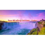 Mùa hè này, hãy cùng khám phá hành trình đặc sắc nhất Bắc Mỹ – Tour Bờ Đông Canada kết hợp thiên đường biển đảo Cuba, chuyến đi đưa bạn trải qua cả nét hiện đại, cổ kính và sắc màu nhiệt đới rực rỡ!
