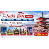 Tour Nhật Bản 6N5D: Kobe – Hiroshima – Shimane – Kyoto – Osaka là chương trình du lịch đưa quý khách trải nghiệm vẻ đẹp hiện đại xen lẫn nét truyền thống đặc trưng của xứ sở hoa anh đào. 