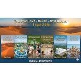 Tour Phan Thiết – Mũi Né – Nova Dreams – Mango Beach – Tắm bùn khoáng – KDL Tà Cú là hành trình nghỉ dưỡng – khám phá hấp dẫn, kết hợp giữa biển xanh, giải trí hiện đại và thiên nhiên tâm linh đặc sắc của Bình Thuận.