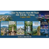 Tour Tây Nguyên: Buôn Ma Thuột – KDL Troh Bư – Tà Đùng là hành trình đưa du khách khám phá vẻ đẹp hoang sơ và bản sắc văn hóa đặc trưng của đại ngàn Tây Nguyên