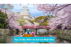 Du lịch Nhật Bản được nhiều người Việt Nam yêu thích. Bạn hãy tham khảo top 10 địa điểm du lịch tại Nhật Bản nổi tiếng nhất lên kế hoạch du lịch phù hợp.