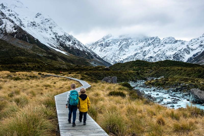 Cung đường Hooker Valley Track, New Zealand Cung đường Hooker Valley Track, New Zealand