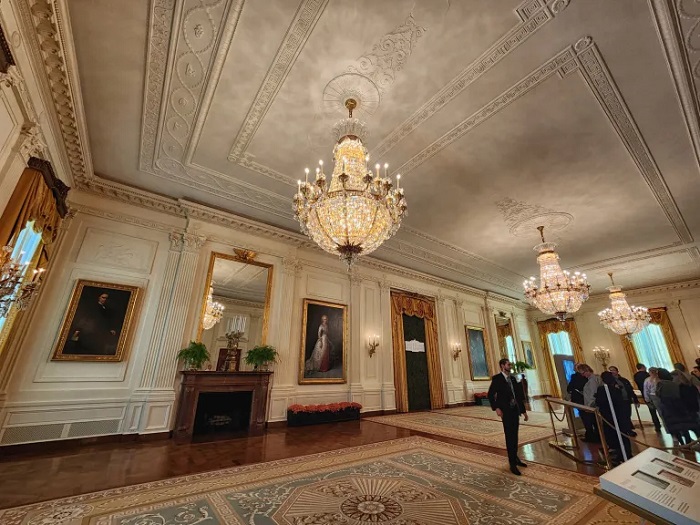 hình ảnh bên trong nhà Trắng, Washington DC, Mỹ 6