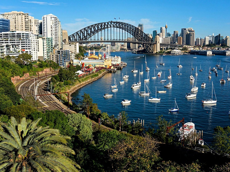 Toàn cảnh cầu cảng Sydney 