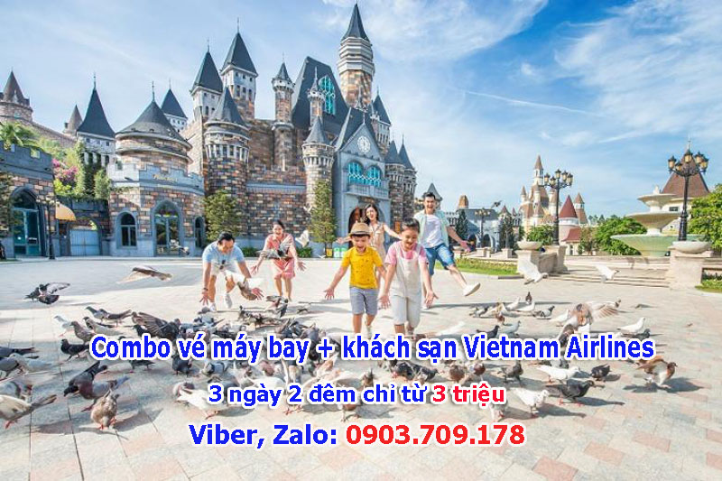 Combo vé máy bay + Khách sạn hãng Vietnam Airlines trọn gói