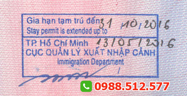 Dịch vụ gia hạn visa cho người nước ngoài tại TPHCM