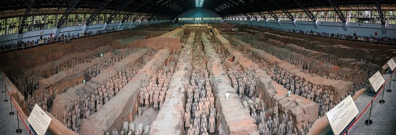 đội quân đất nung, Tây An, Trung Quốc