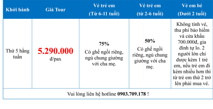 Giá tour du lịch Campuchia 2024