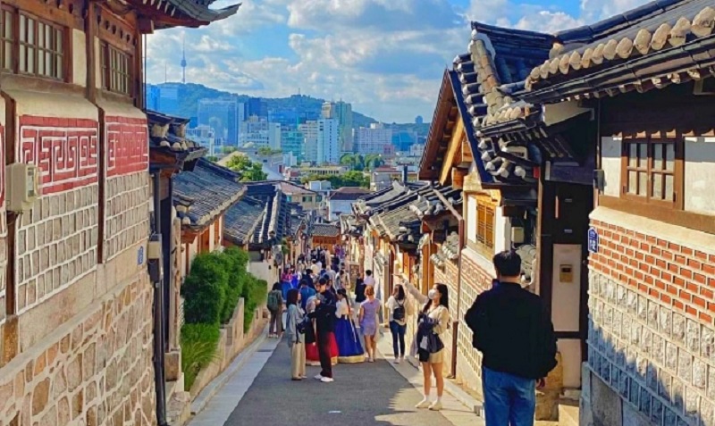 khu phố Bukchon Hanok
