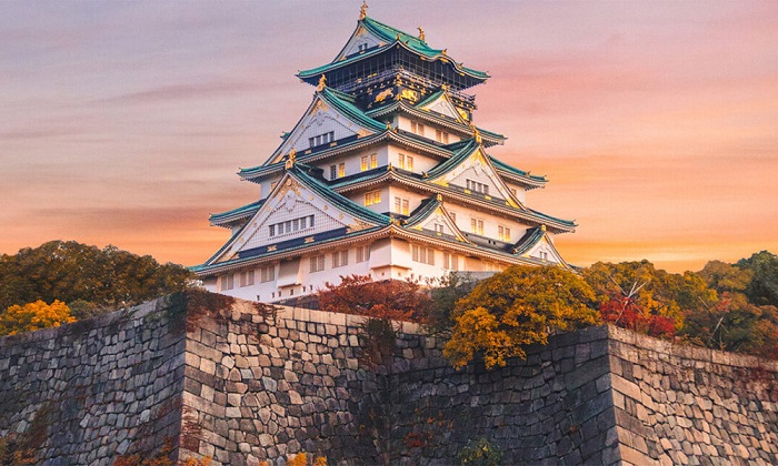 Lâu đài Osaka, Nhật Bản