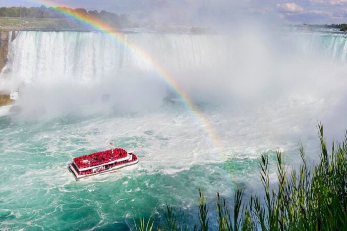 Đi du thuyền ở Thác Niagara, Canada