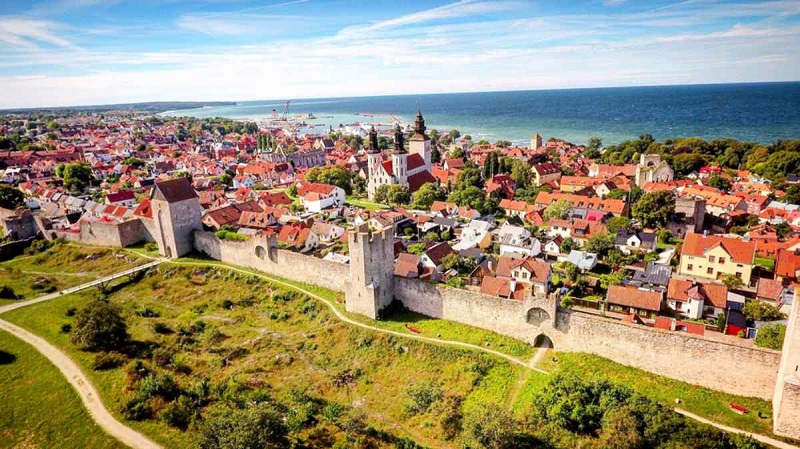 Thị trấn Visby được UNESCO công nhận là Di sản Thế giới