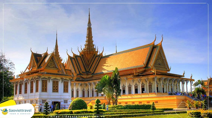 Tour du lịch Campuchia: Chùa vàng chùa bạc