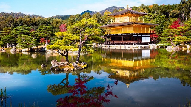 Tour du lịch Nhật Bản - chùa vàng Kinkakuji 