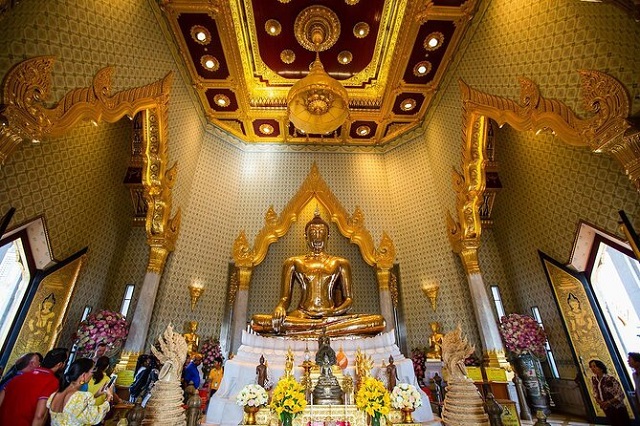 Tour du lịch Thái Lan: Chùa Phật vàng