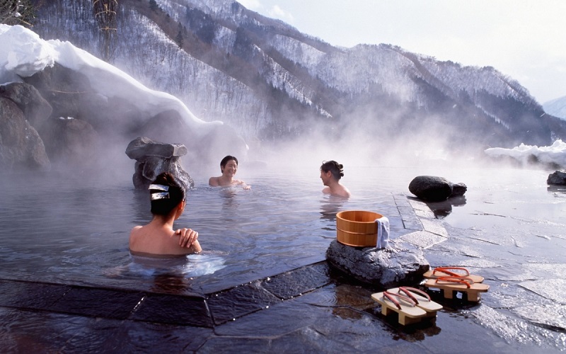 Văn Hóa Tắm Onsen Nhật Bản