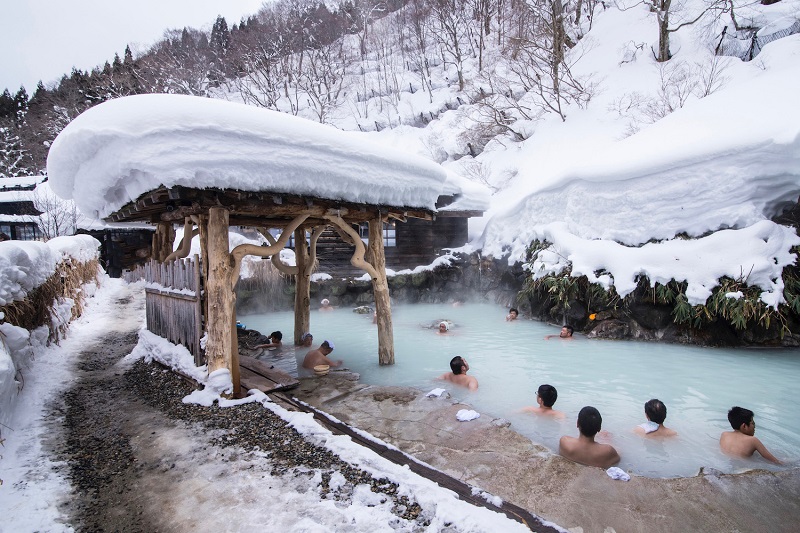 tắm Onsen Nhật Bản