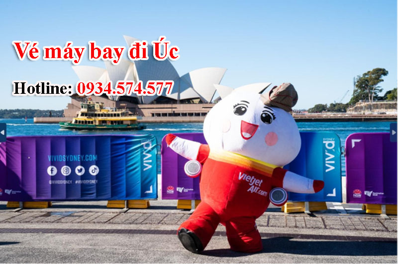 vé máy bay đi Úc Vietjet Air