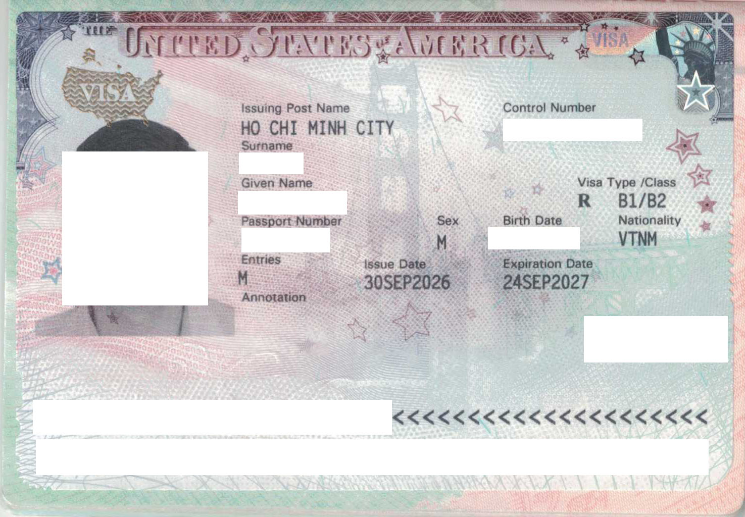 Visa Mỹ